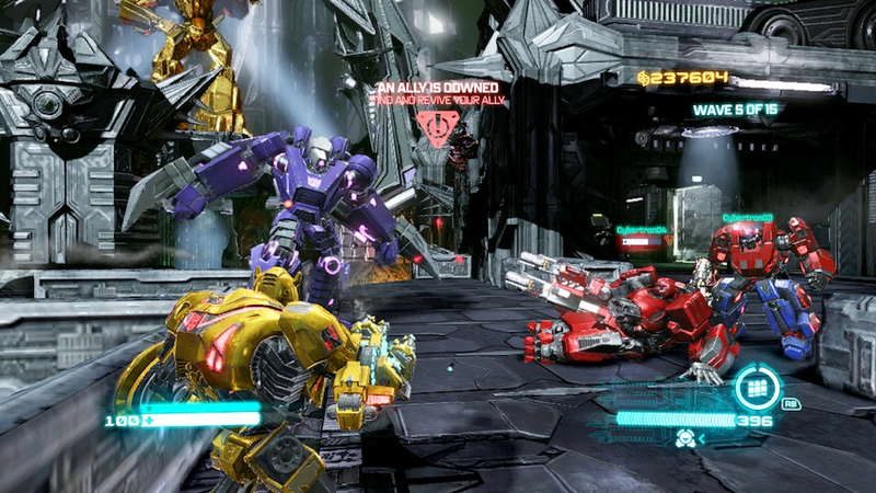 Illustration for article titled The Tank Class in Fall of Cybertron's Multiplayer Is, Erm, a Tank